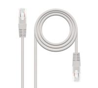 Nanocable Cable de red RJ45 10.20.1301 Cat.6 UTP LSZH AWG24 1 m Gris