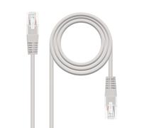 Nanocable Cable de red RJ45 Cat.5e UTP AWG24 0,5 m Gris