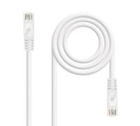 Nanocable Cable de Red RJ45 LSZH Cat.6A UTP AWG24 0.5m Blanco