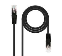 Nanocable Cable de Red RJ45 UTP AWG24 Cat. 5e 3m Negro