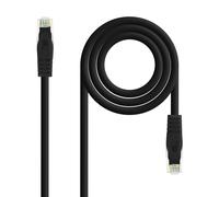 Nanocable Cable de Red RJ45 UTP Cat.6A 25cm Negro