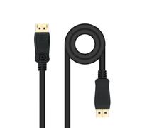 Cable Displayport 1.4 Dp/m-dp/m Negro 5 M Nanocable