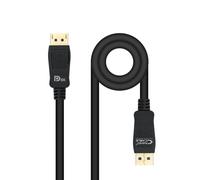 Nanocable Cable DisplayPort 1.4 Macho/Macho Negro 1 m