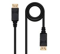 Nanocable Cable DisplayPort NanoCable macho a macho 1 m Negro