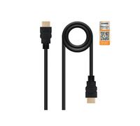 Nano Cable 10.15.3603 - Cable de Alta Velocidad HDMI v2.0 (4K, 60Hz, 18 Gbps, Macho-Macho, Tipo A/M-A/M, Negro, 3 MTS)