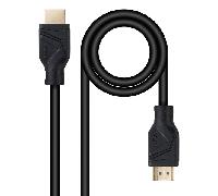 NANOCABLE 10.15.8301-L150 - Cable HDMI V2.1 8K@60Hz 48Gbps CCS, A/M-A/M, Negro, 1.5m