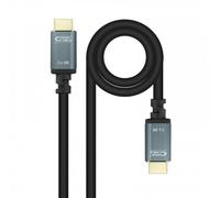 Nanocable Cable HDMI 10.15.8001 – HDMI 2.1 8K – HDMI macho a macho – 1 m Negro