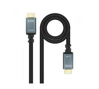 Cable HDMI 2.1 IRIS 8K Nanocable 10.15.8010/ HDMI Macho - HDMI Macho/ 10m/ Negro