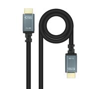Cable HDMI 2.1 IRIS 8K Nanocable 10.15.8010/ HDMI Macho - HDMI Macho/ 10m/ Negro