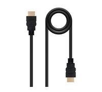 Nanocable Cable HDMI V1.4 HEC Alta velocidad 1,5 m Negro