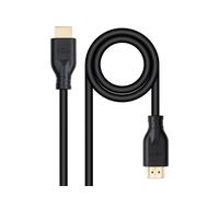 Nanocable Cable HDMI V2.0 4K@60Hz 18Gbps CCS A/M-A/M 3 m Negro