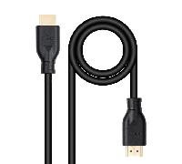 Nanocable Cable HDMI V2.0 4K@60Hz 18Gbps CCS A/M-A/M 3 m Negro
