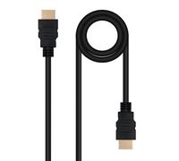 Nanocable 10.153801-L150 - CABLE HDMI V2.0 4K@60HZ 18Gbps NEGRO 1.5 M