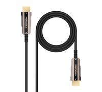 Cable Nanocable HDMI V2.0 AOC 18Gbps 10M Negro