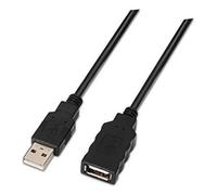 Nanocable Cable USB 2.0 Prolongador con amplificador USB-A Macho/Hembra 15 m