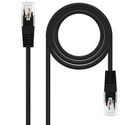 Nanocable - Cable de red latiguillo RJ45 Cat.5e UTP AWG24 3 m Negro