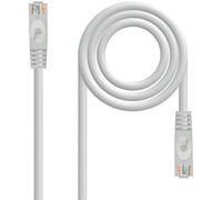 Cable de red Nanocable Latiguillo RJ45 LSZH CAT.6A UTP AWG24 30 cm Gris