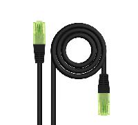 Nanocable Cable RJ45 Cat.6 UTP CCA 25cm Negro
