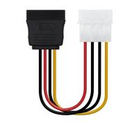 Nanocable Cable SATA, Molex M-SATA/H, 16cm
