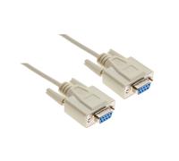 Nanocable Cable Serie DB9 Hembra/Hembra 1.8m Beige