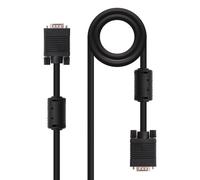 Nanocable CABLE SVGA CON FERRITA HDB15/M-HDB15/M 6.0 M