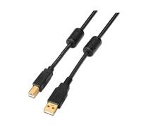 Nanocable Cable USB 2.0 Impresora Alta Calidad Tipo A/B Macho/Macho 5m Negro