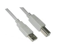 Nanocable Cable USB 2.0 USB-A macho a USB-B macho 1 m Beige