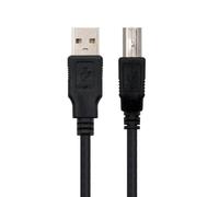 CABLE USB(A) 2.0 A USB(B) 2.0 NANOCABLE 1.8M NEGRO