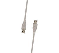 Nanocable - Cable USB 2.0 tipo A/M-A/M de 1 metro. Conéctate de forma rápida y eficiente con este cable USB de alta calidad, ideal para transferir datos de manera segura y veloz.