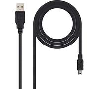 Nanocable cable usb 2.0, tipo a/m-mini usb 5pin/m, 0.5 m