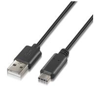 Nanocable Cable USB 2.0 Tipo C a USB Tipo A Macho/Macho 0.5m Negro