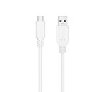 Cable USB 3.1 Tipo-C Nanocable 10.01.4000-W/ USB Tipo-C Macho - USB Macho/ 50cm/ Blanco