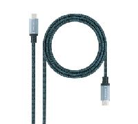 Cable usb tipo c nanocable 3m - macho - macho