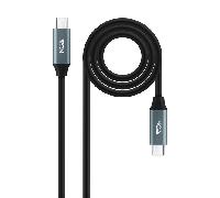 Nanocable Cable USB 3.2 GEN2x2 100W 4K USB-C 1 M