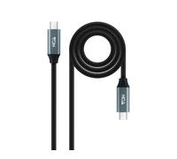 Nanocable cable usb 3.2 gen2x2 20gbps 5a/100w 4k/60hz usb-c/m-usb-c/m,