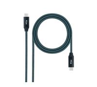 Nanocable cable usb 3.2 gen2x2 20gbps 5a/100w 4k/60hz usb-c/m-usb-c/m,