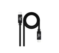 Nanocable Cable USB 4.0 Tipo C Tipo C 40Gbps 1m