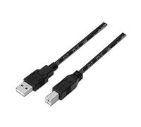 Nanocable Cable USB Tipo A a Tipo B para Impresora Negro