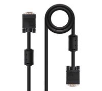NanoCable 10.15.0101 - Cable SVGA con ferrita HDB15/M-HDB15/M