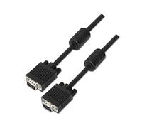 Nanocable Cable VGA con Ferrita HDB15 Macho/Macho 1m Negro