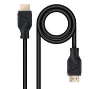Cable hdmi 2.1 8k nanocable 10.15.8300/ hdmi macho - hdmi macho/ 50cm/ negro