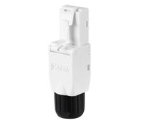 NANOCABLE 10.21.0601 - Conector RJ45 UTP Cat.6A, Auto Crimpable, Sin Herramientas (10 Uds), Blanco