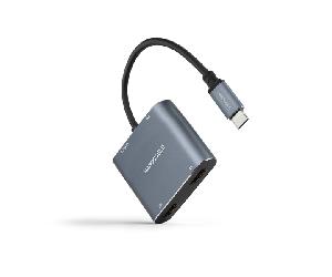 Nanocable Converosr USB-C a 2xHDMI/USB2.0/PD