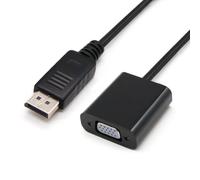 Nanocable Conversor DisplayPort a sVGA Negro 15 cm