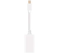 Nanocable conversor mini dp a hdmi mini dp/m-hdmi/h blanco 15 cm