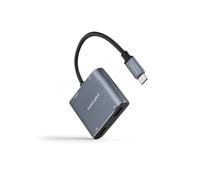 Nanocable Converosr USB-C a 2xHDMI/USB2.0/PD