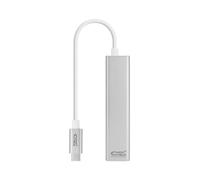 Nanocable Conversor USB-C a Ethernet Gigabit + 3x USB 3.0 15cm