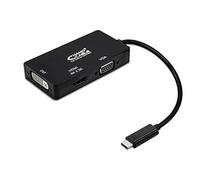 Nanocable conversor usb-c a vga / dvi / h???, 3 en 1. usb-c/m-vga/h