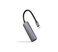 Nanocable Conversor USB-C Ethernet carga PD
