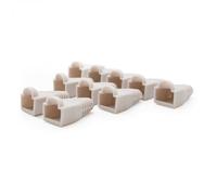 Nanocable Funda Protectora RJ45 Gris 10 Unidades